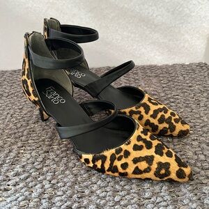Franco Sarto Leopard Print Heels